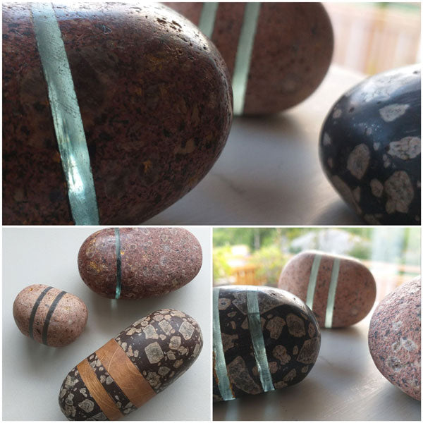 kunstobjekt, steinskulptur, norsk billedkunstner, norske bergarter, objekt av stein og glass, Annegi Eide